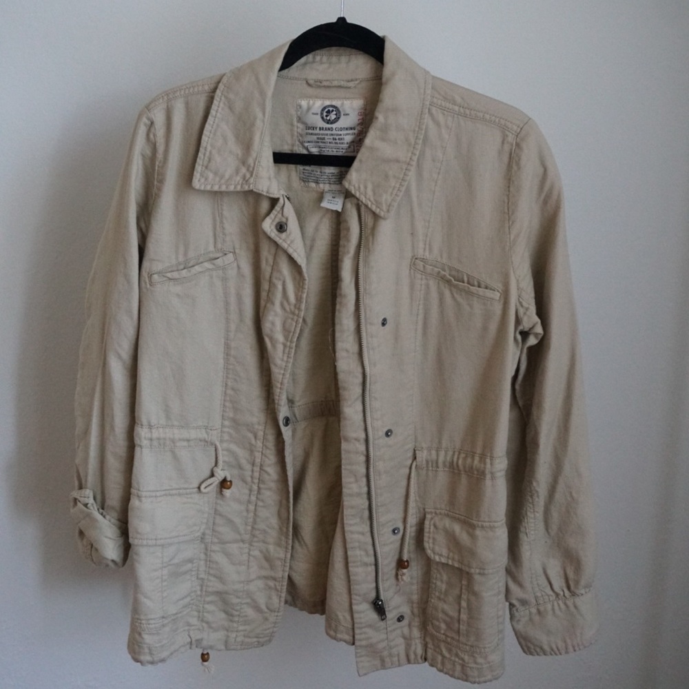 Lucky Brand Utility Cargo Jacket